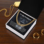 "To My Husband" Cuban Link Chain