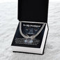 "To My Husband" Cuban Link Chain