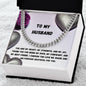To My Husband Cuban Link Chain