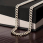 To My Husband Cuban Link Chain