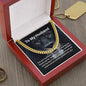 "To My Husband" Cuban Link Chain