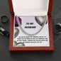 To My Husband Cuban Link Chain