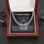 "To My Husband" Cuban Link Chain