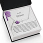 To My Daughter Signature Name Necklace