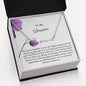To My Daughter Signature Name Necklace