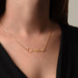 To My Daughter Signature Name Necklace