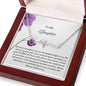 To My Daughter Signature Name Necklace