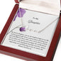 To My Daughter Signature Name Necklace