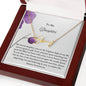 To My Daughter Signature Name Necklace