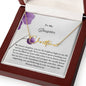 To My Daughter Signature Name Necklace