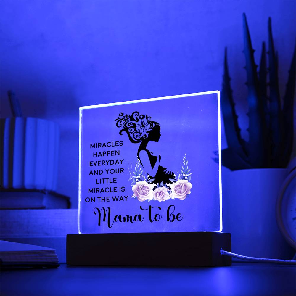 Mama To Be Acrylic Plaque