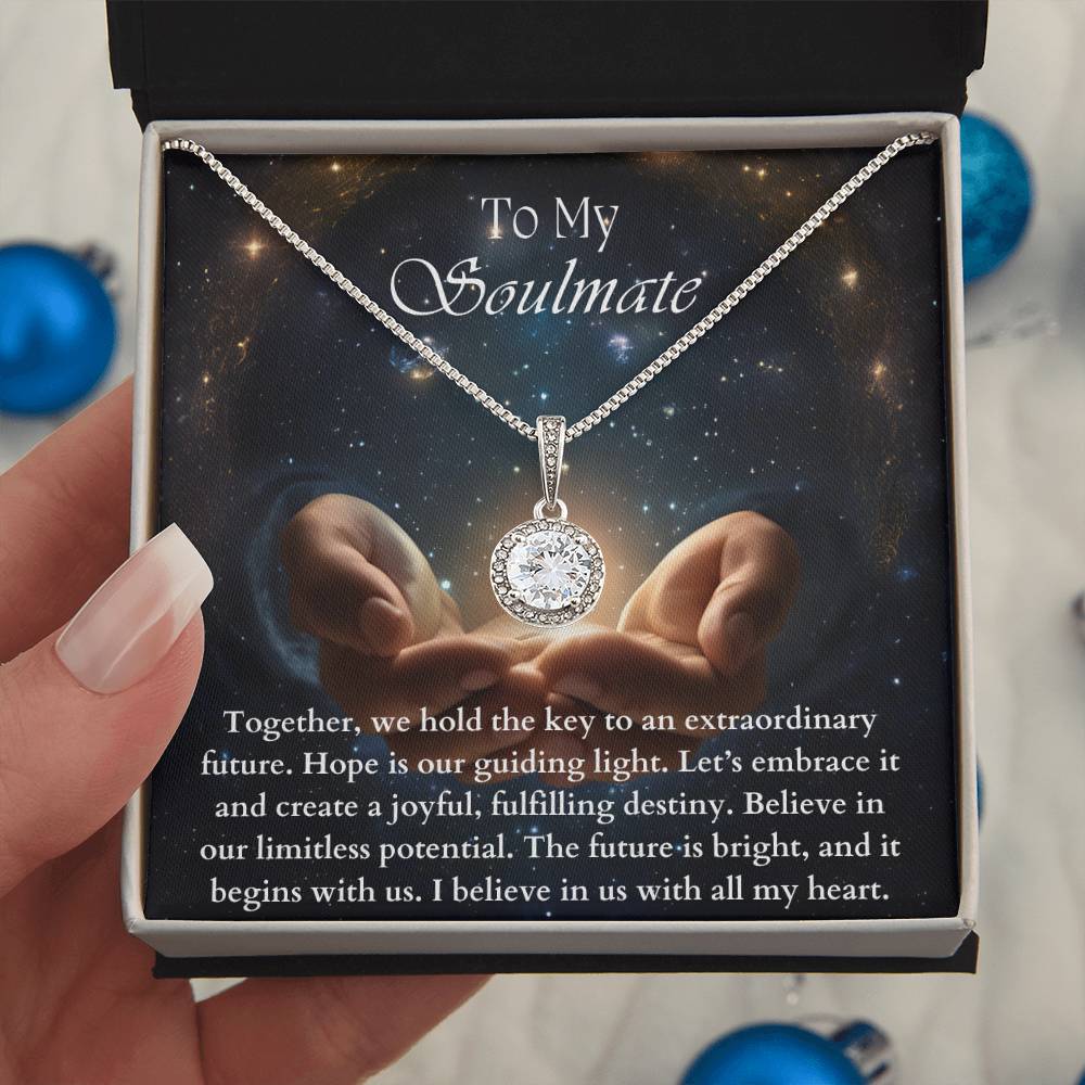 To My Soulmate Eternal Hope Necklace