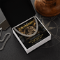 To My Grandson Cuban Link Chain – A Grandmother's Promise