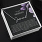 To My Daughter Signature Name Necklace