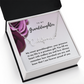 To My Granddaughter Signature Name Necklace