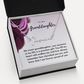 To My Granddaughter Signature Name Necklace