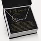 To My Soulmate Signature Name Necklace
