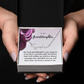 To My Granddaughter Signature Name Necklace