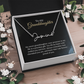 To My Granddaughter Signature Name Necklace