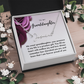 To My Granddaughter Signature Name Necklace