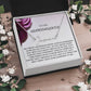 To My Granddaughter Signature Name Necklace