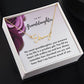 "To My Granddaughter" Signature Style Name Necklace