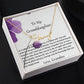 To My Granddaughter Signature Name Necklace