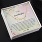 To My Granddaughter Signature Name Necklace