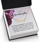 To My Granddaughter Signature Name Necklace
