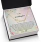 To My Granddaughter Signature Name Necklace