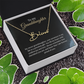 To My Granddaughter Signature Name Necklace