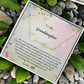 To My Granddaughter Signature Name Necklace