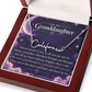 Proud Grandparent Signature Name Necklace