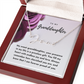 To My Granddaughter Signature Name Necklace