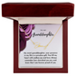 To My Granddaughter Signature Name Necklace