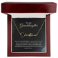 To My Granddaughter Signature Name Necklace