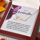 To My Granddaughter Signature Name Necklace