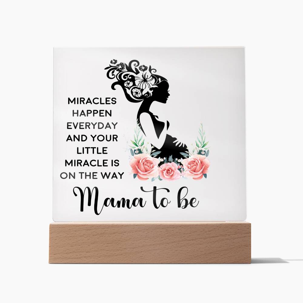 Mama To Be Acrylic Plaque