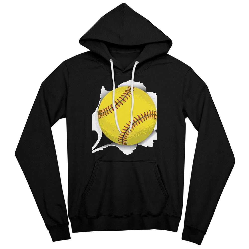 Softball Logo Hoodie