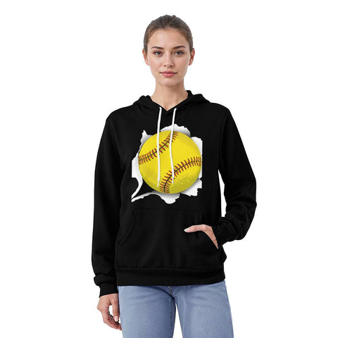 Softball Logo Hoodie