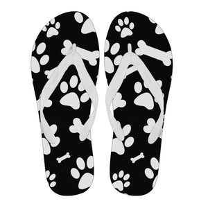 Dog Paw Flip Flops