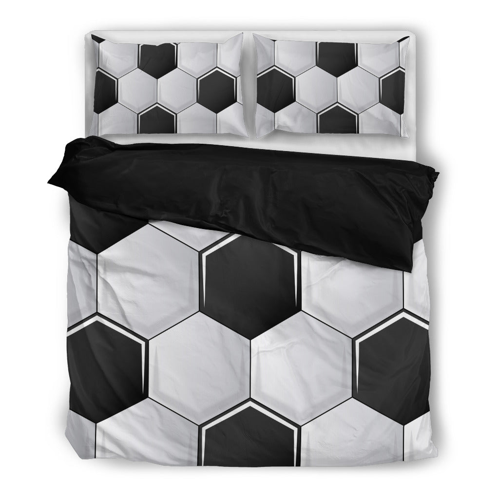 Football Black Bedding