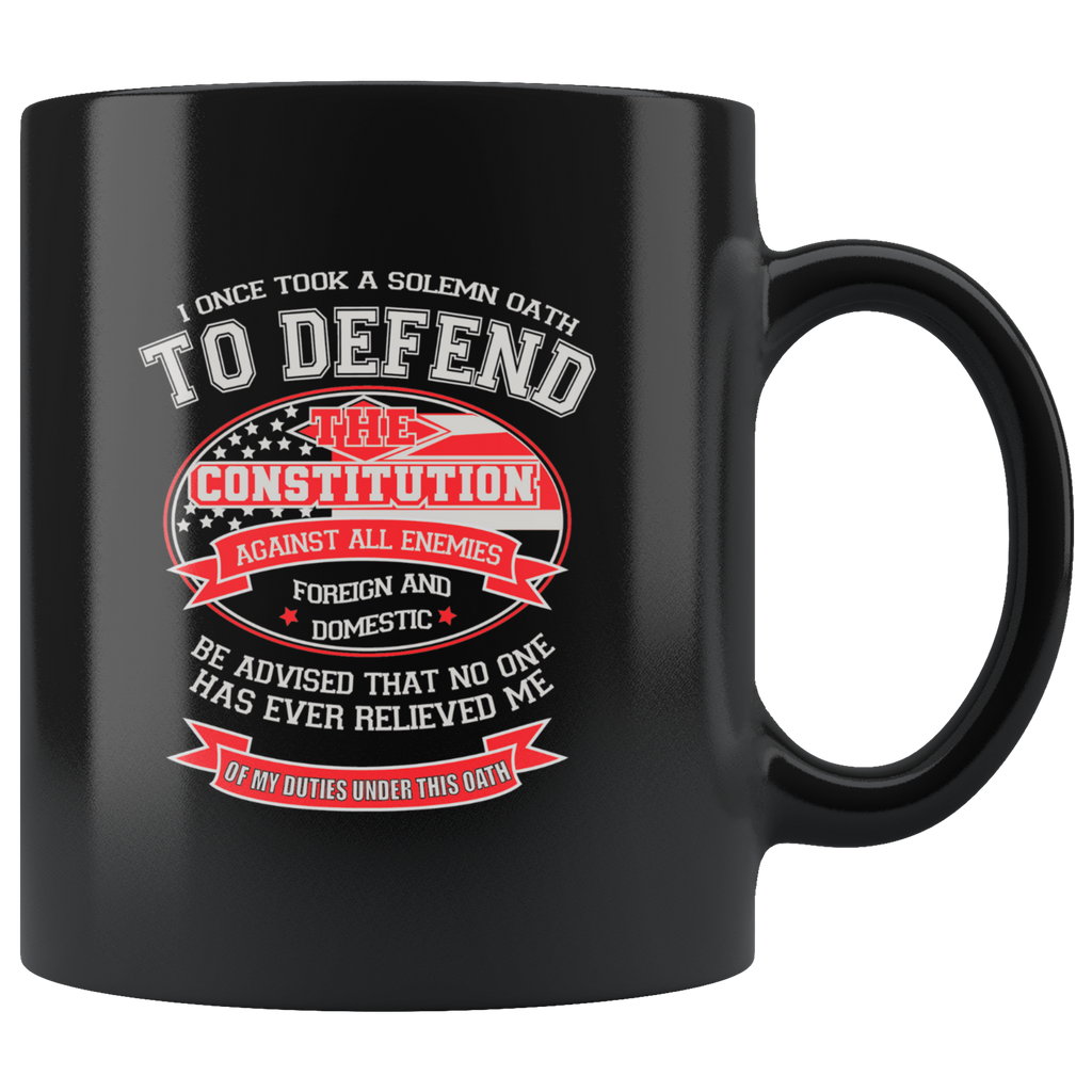 Veteran Oath Coffee Mug