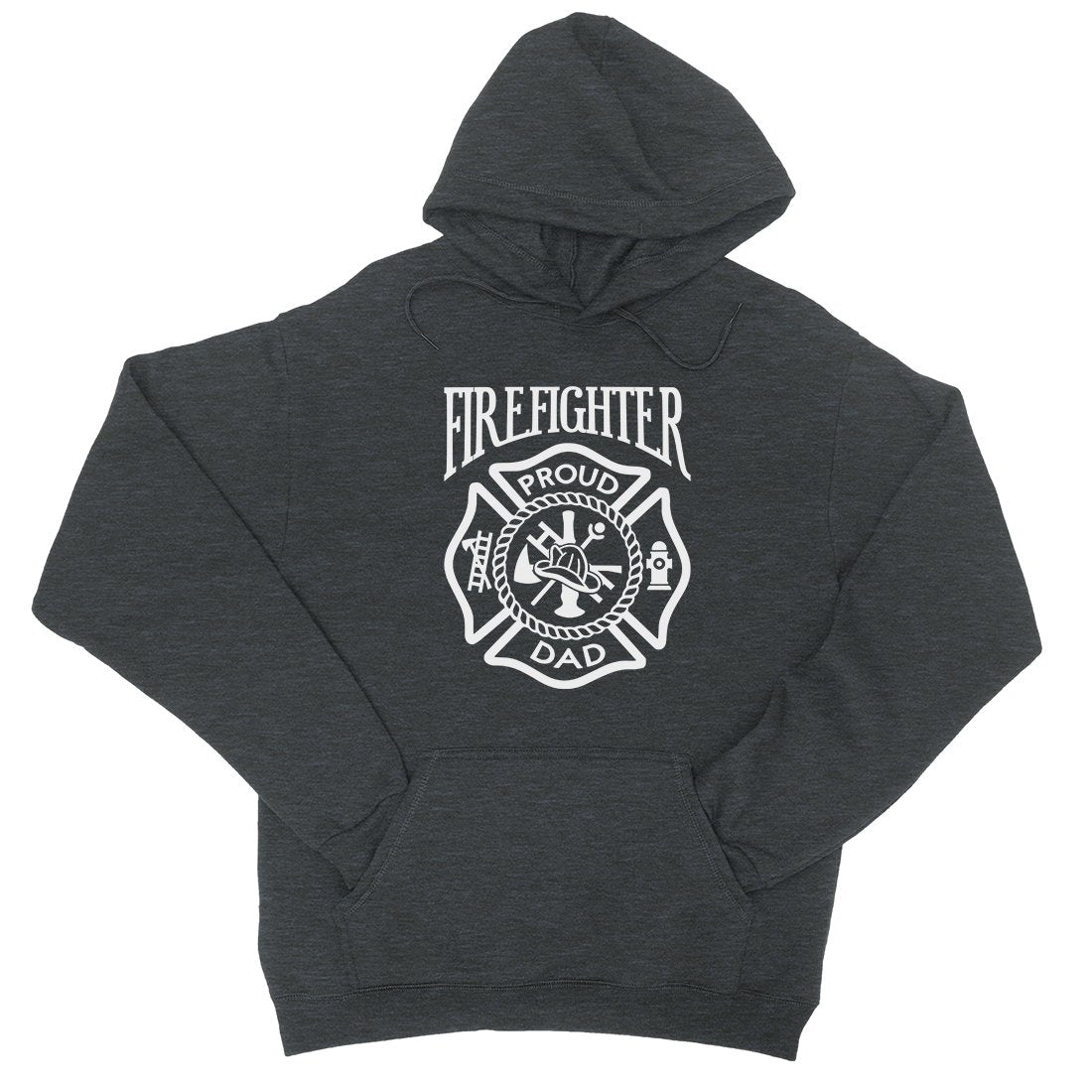 Proud Firefighter Dad Hoodie
