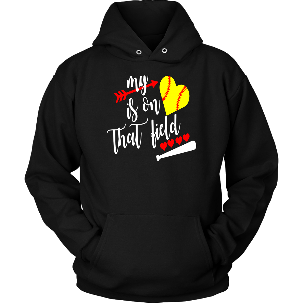 My Heart Is On That Field Hoodie