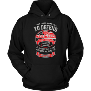 Veteran Oath Hoodie