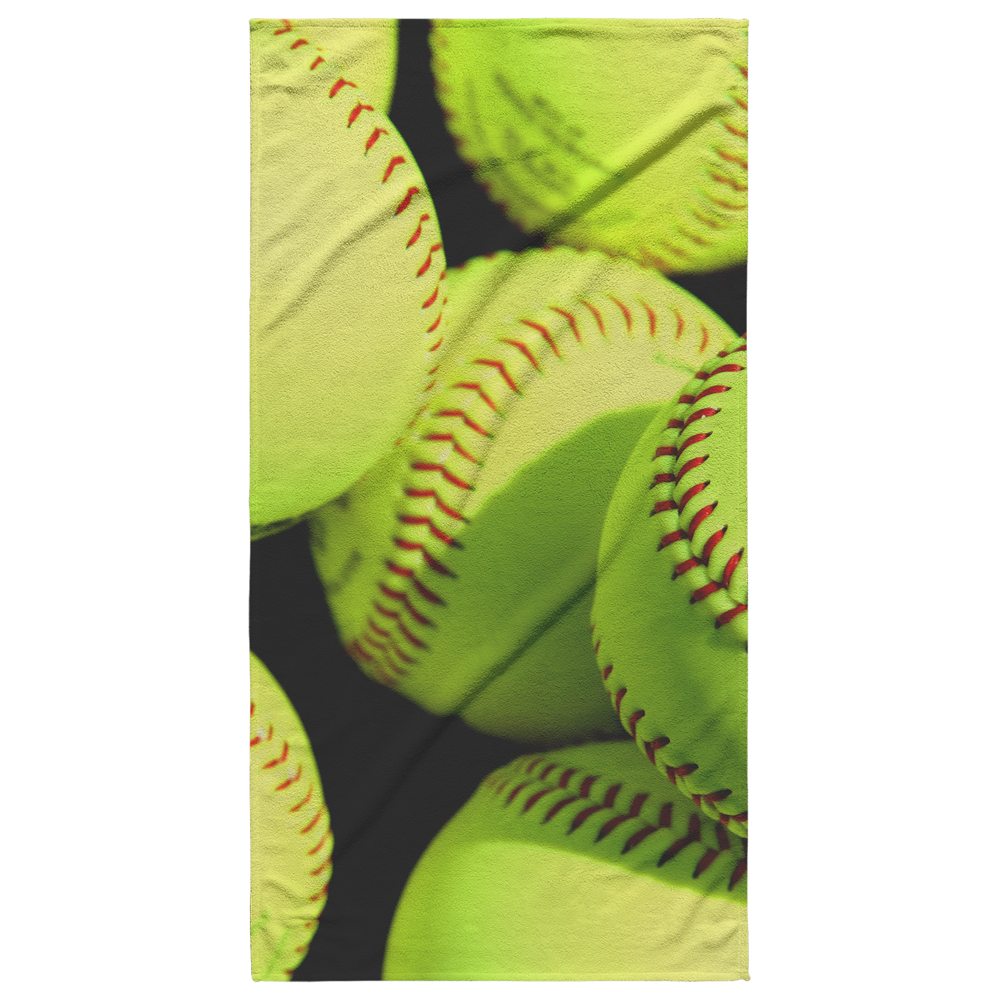 Softball Beach Towel