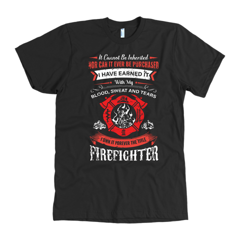 Proud Firefighter T-Shirt