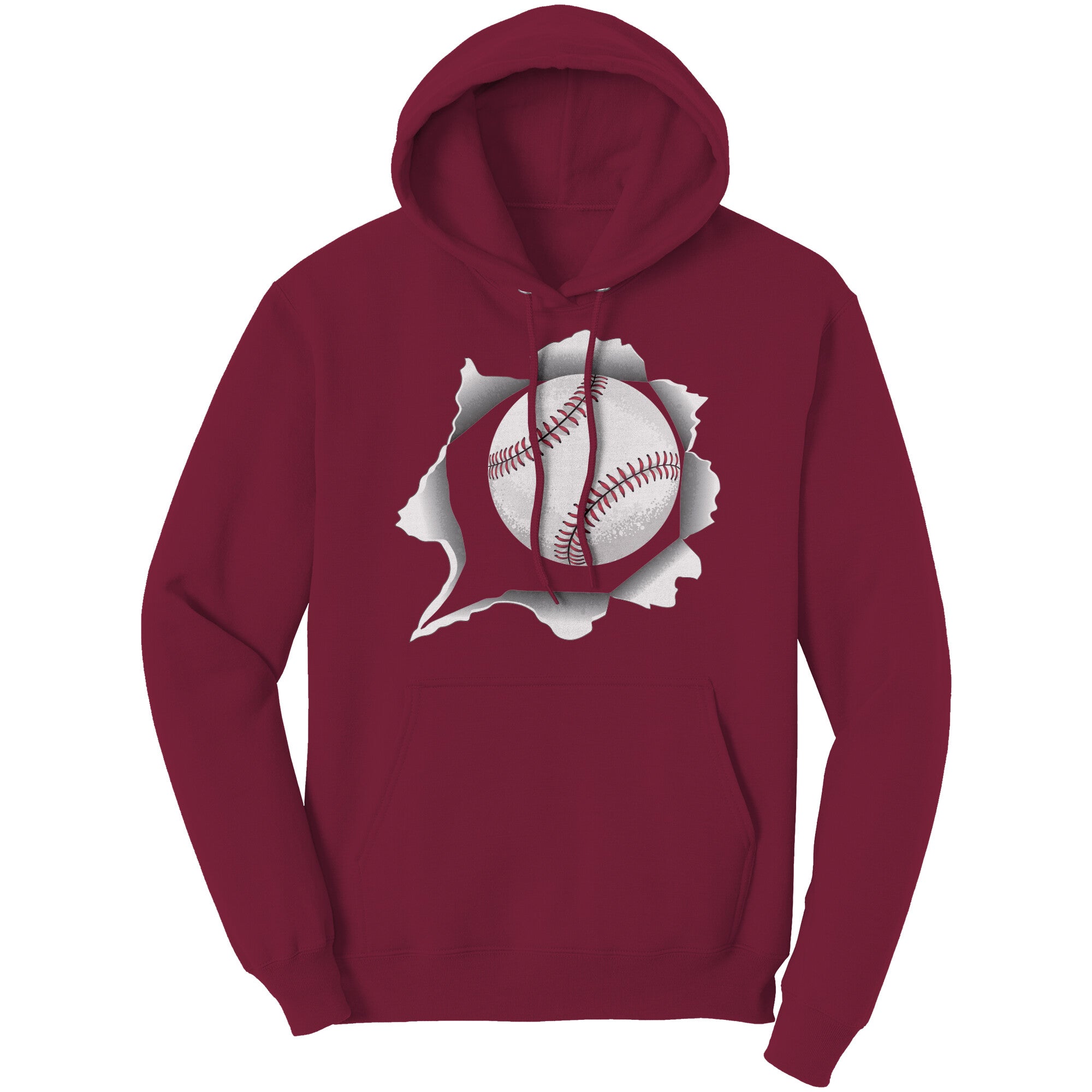 Baseball Logo Hoodie