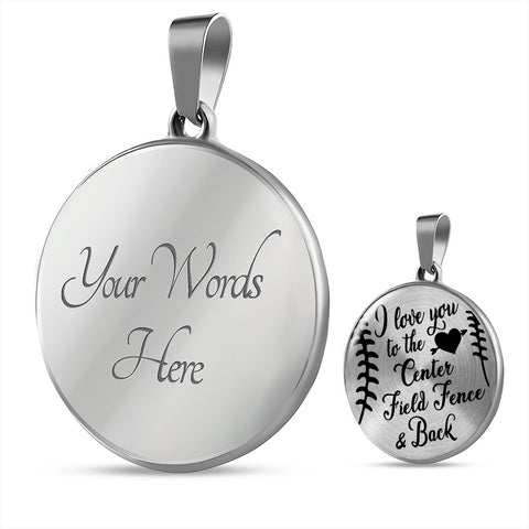 Softball Lovers Necklace